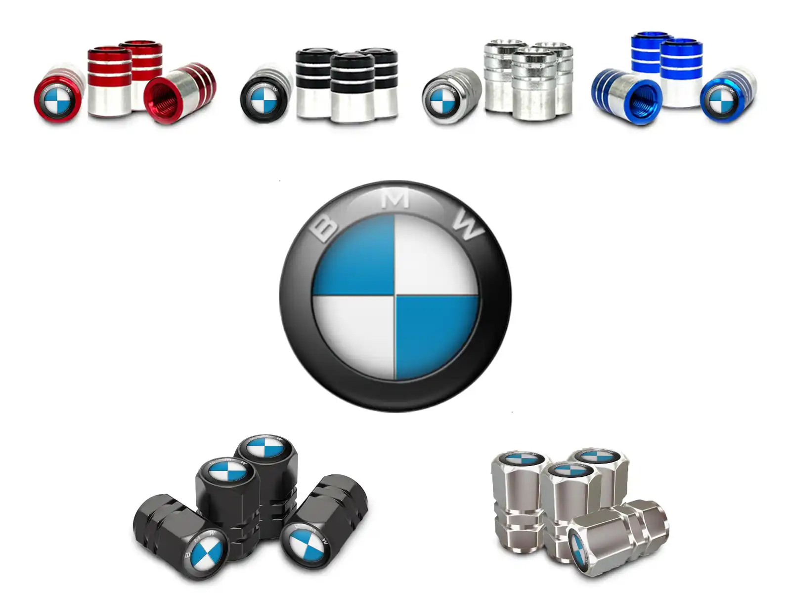 BMW Tapones De Válvula Moto Personalizable